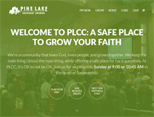 Tablet Screenshot of plcc.org
